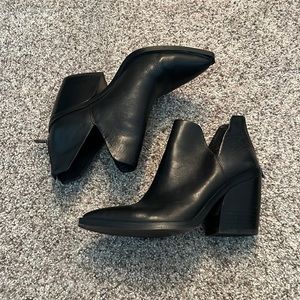 Vince Camuto Black Booties